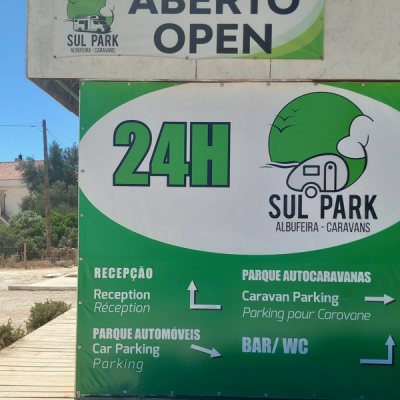 Sul Park - Albufeira Caravans, Entrada