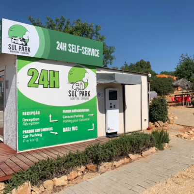 Sulpark Albufeira Caravans, Entrada
